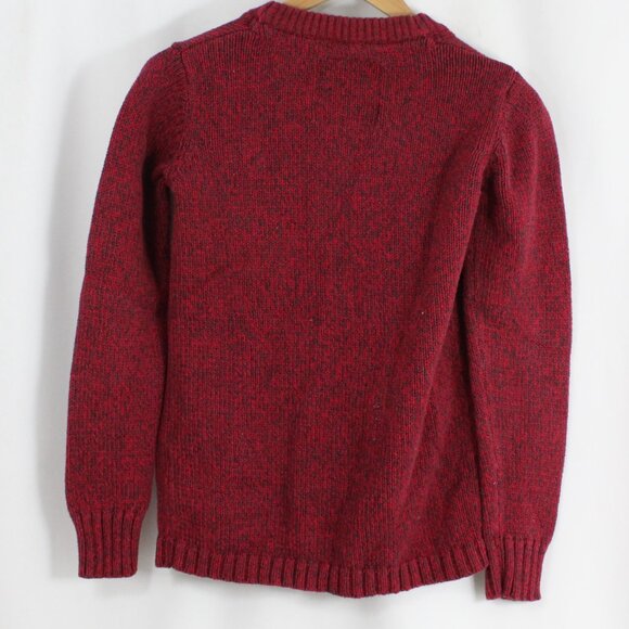 University of Guelph Women's Small Cotton Button Down Red Cardigan with Logo - Picture 7 of 7